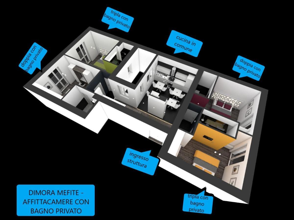 Dimora Mefite-Camere Con Bagno Privato E Self Check-In 마테라 외부 사진